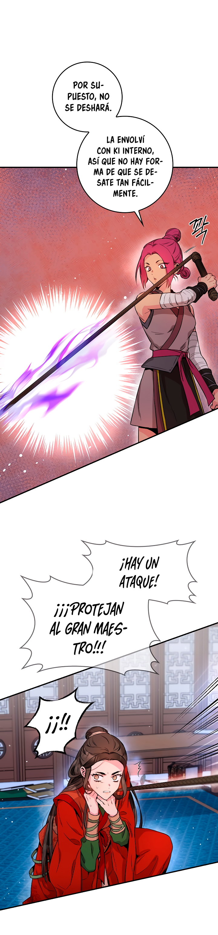 Read ¡Soy la villana de artes marciales más fuerte! Manga Online