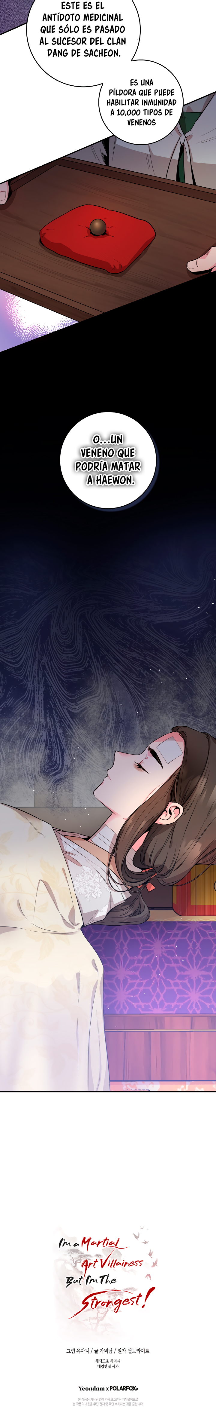 Read ¡Soy la villana de artes marciales más fuerte! Manga Online