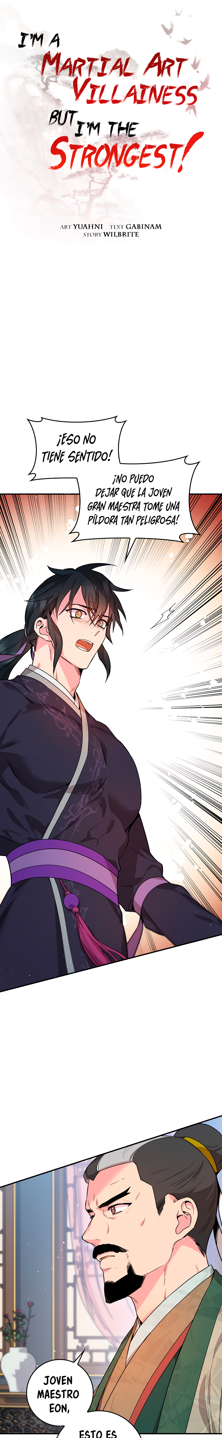 Read ¡Soy la villana de artes marciales más fuerte! Manga Online