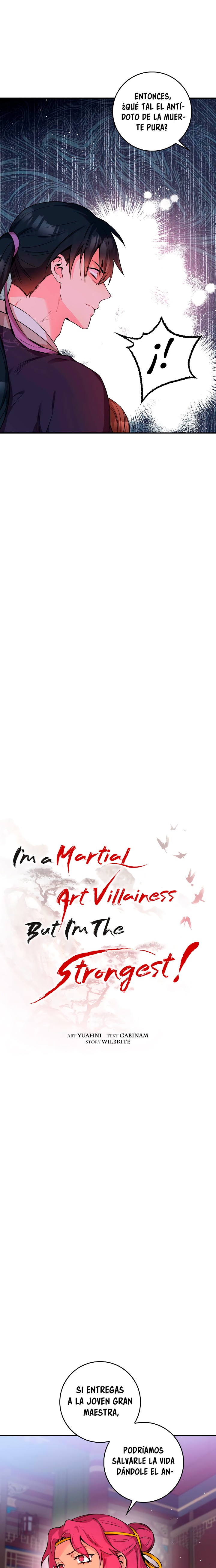 Read ¡Soy la villana de artes marciales más fuerte! Manga Online