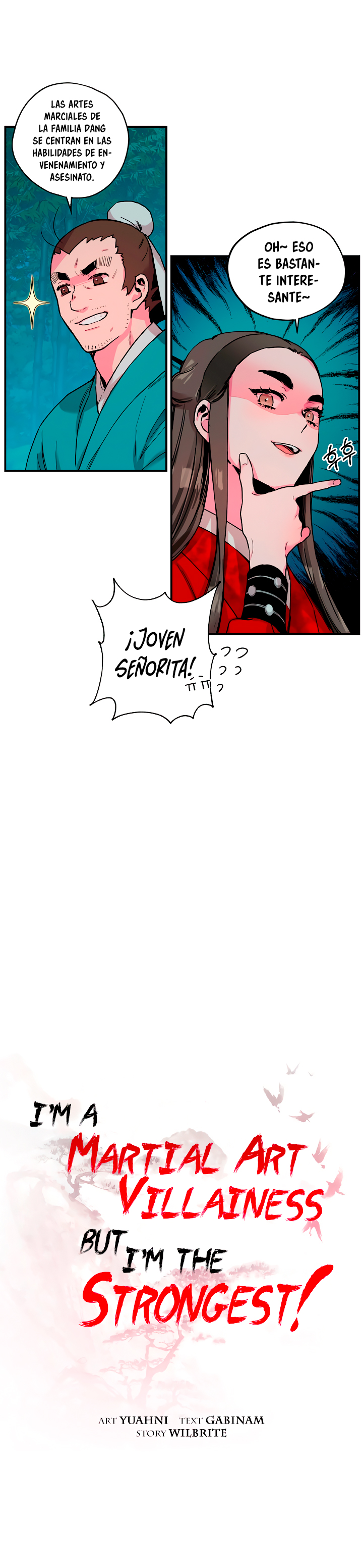 Read ¡Soy la villana de artes marciales más fuerte! Manga Online