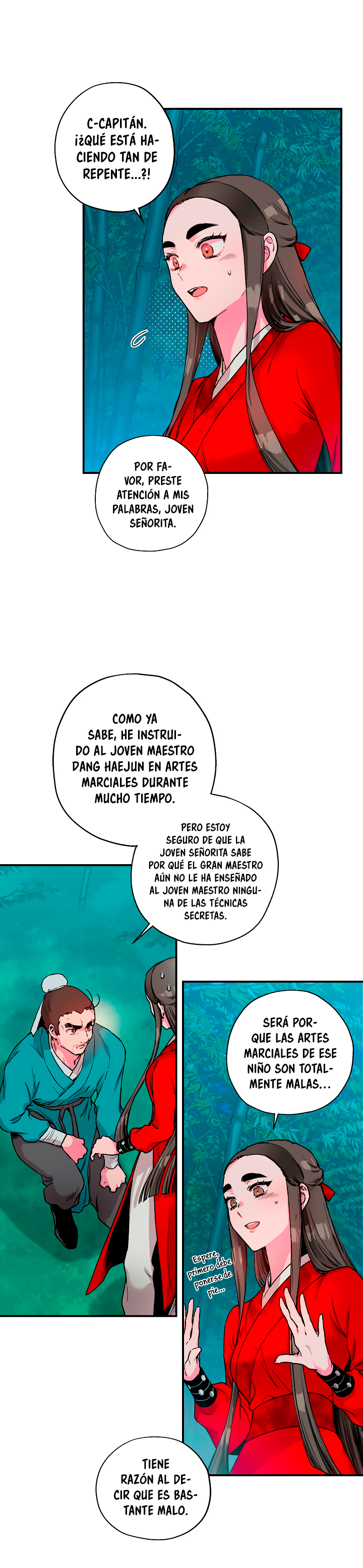 Read ¡Soy la villana de artes marciales más fuerte! Manga Online