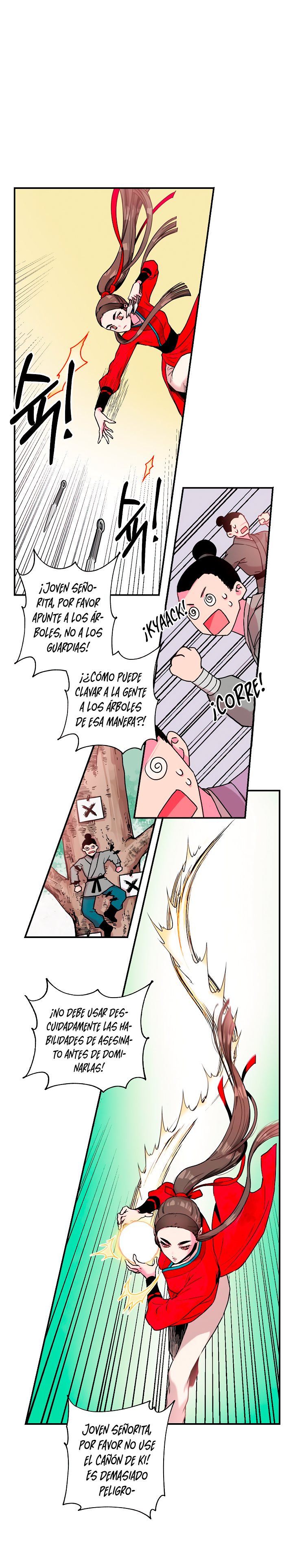 Read ¡Soy la villana de artes marciales más fuerte! Manga Online