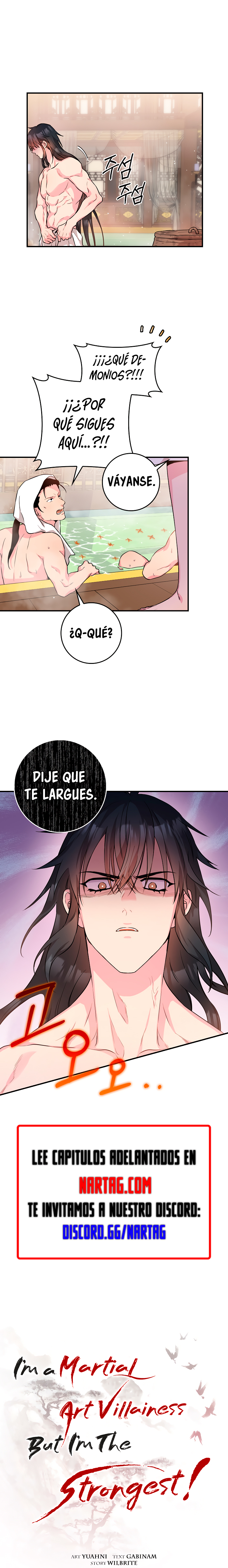 Read ¡Soy la villana de artes marciales más fuerte! Manga Online