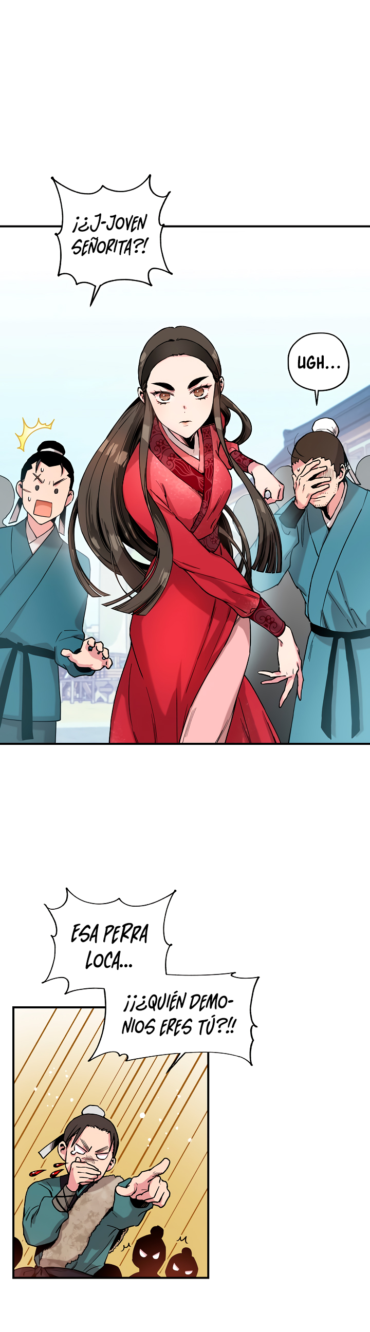Read ¡Soy la villana de artes marciales más fuerte! Manga Online