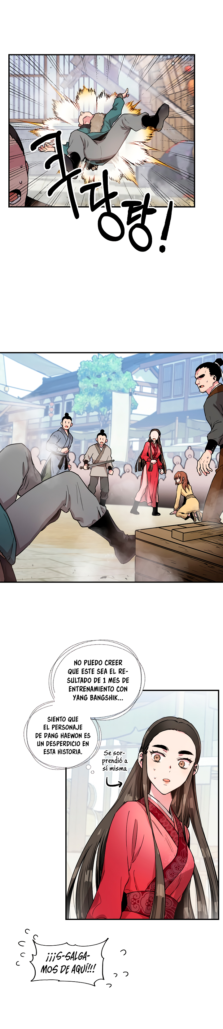 Read ¡Soy la villana de artes marciales más fuerte! Manga Online
