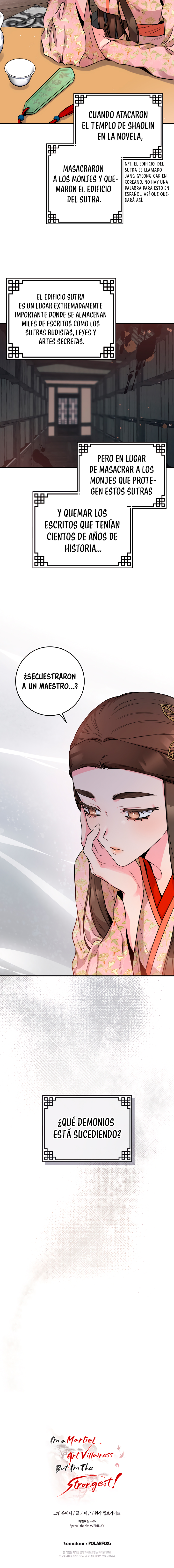 Read ¡Soy la villana de artes marciales más fuerte! Manga Online