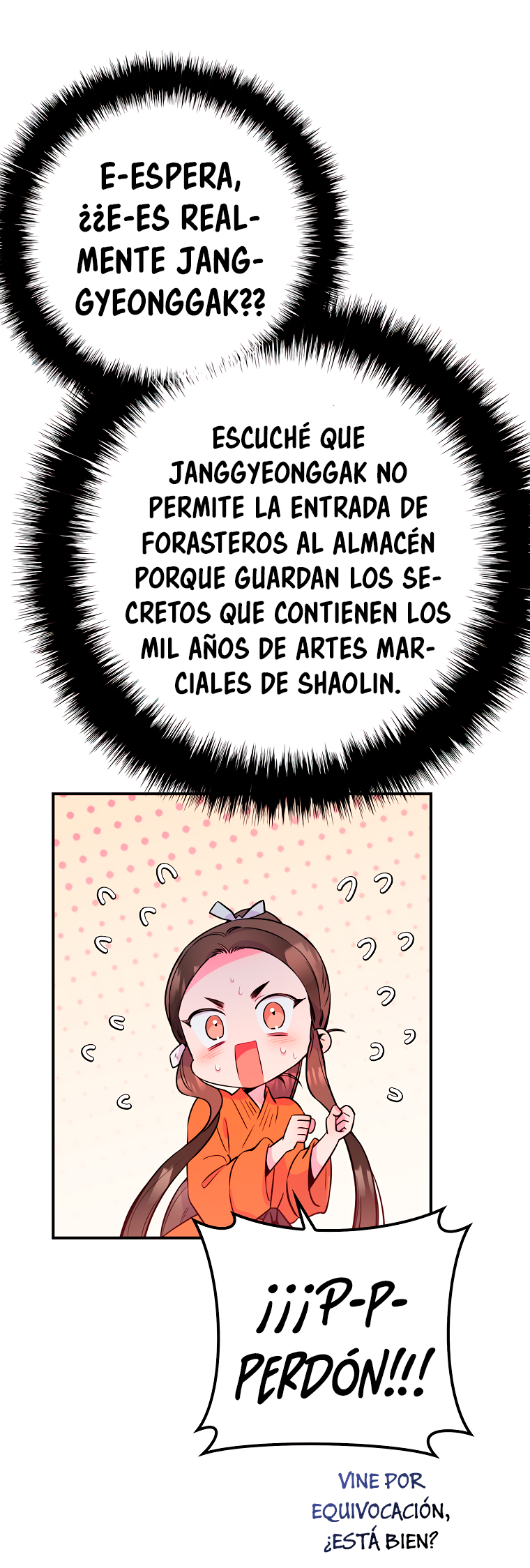 Read ¡Soy la villana de artes marciales más fuerte! Manga Online