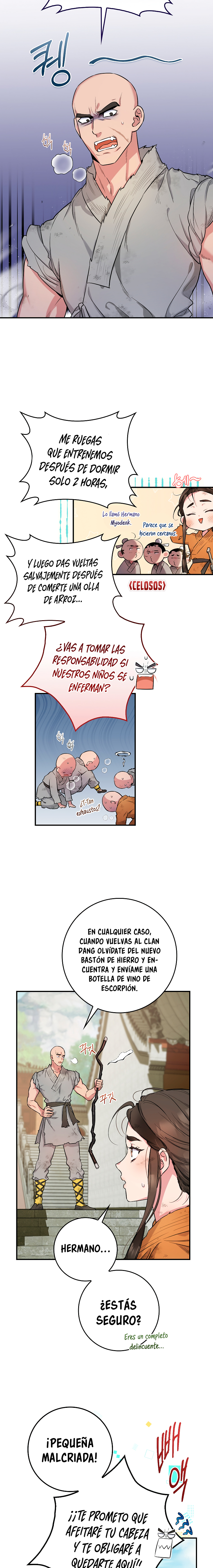 Read ¡Soy la villana de artes marciales más fuerte! Manga Online