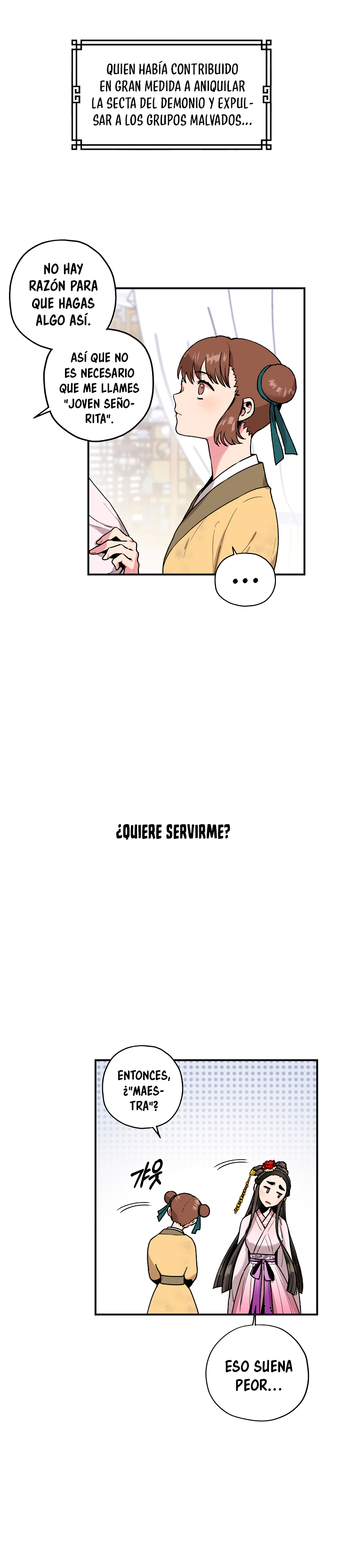 Read ¡Soy la villana de artes marciales más fuerte! Manga Online