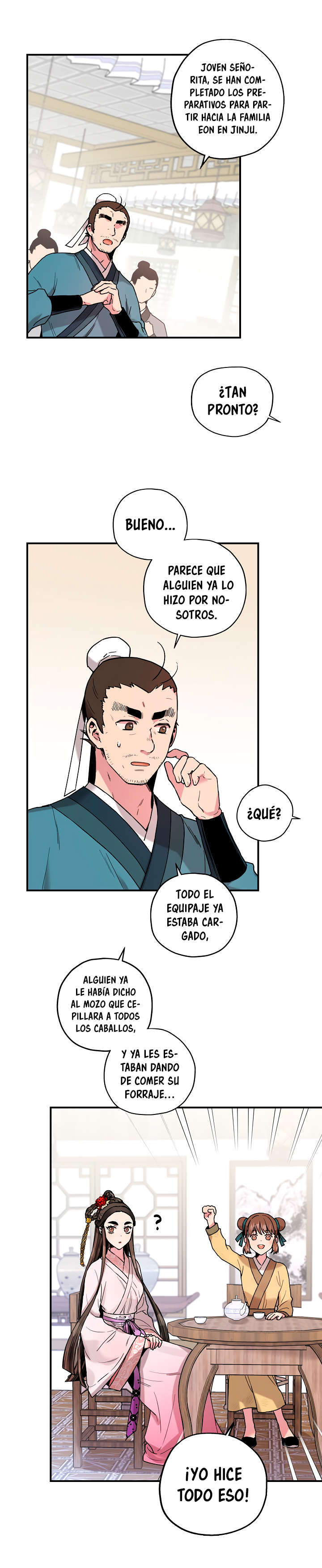 Read ¡Soy la villana de artes marciales más fuerte! Manga Online