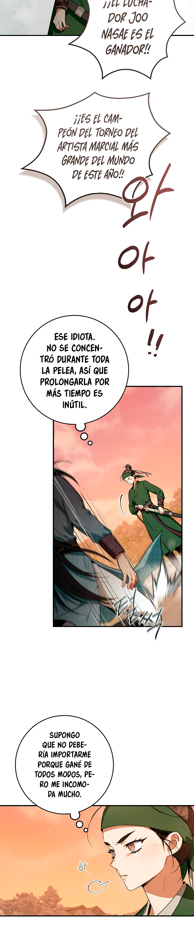 Read ¡Soy la villana de artes marciales más fuerte! Manga Online