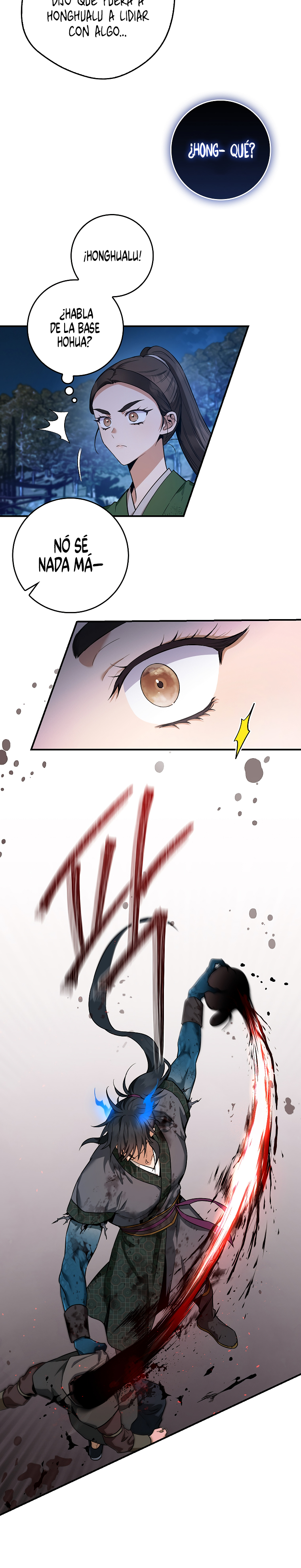 Read ¡Soy la villana de artes marciales más fuerte! Manga Online