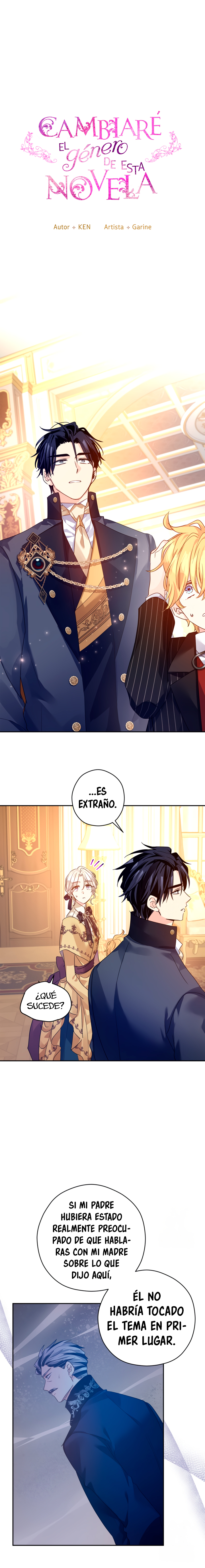 Read Cambiaré el género de esta novela Manga Online