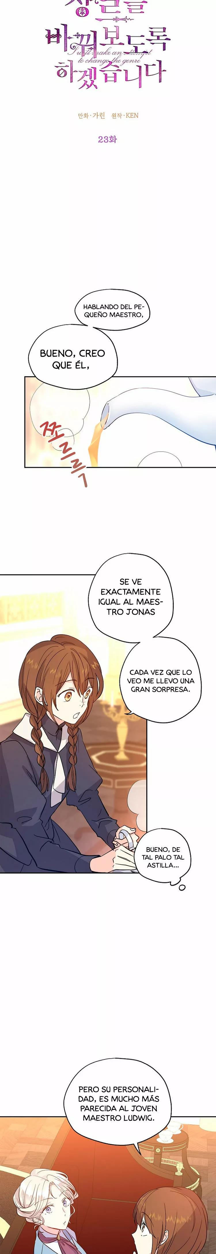 Read Cambiaré el género de esta novela Manga Online