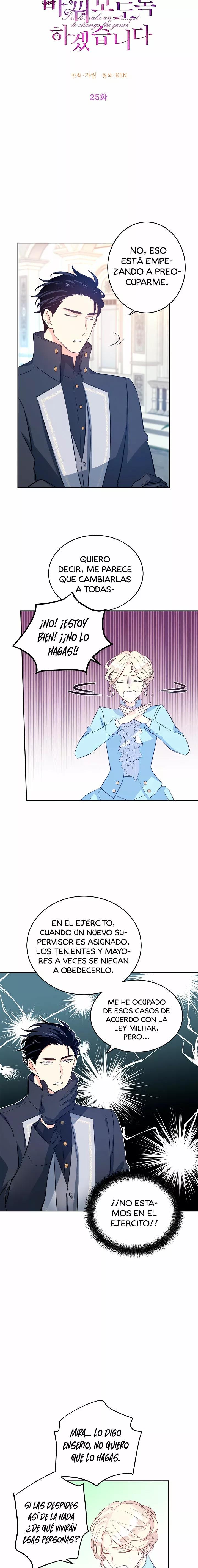 Read Cambiaré el género de esta novela Manga Online