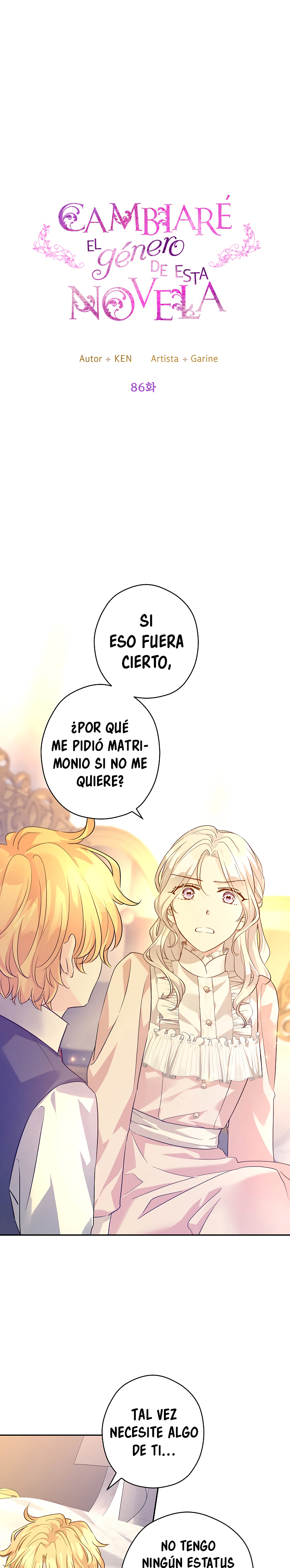 Read Cambiaré el género de esta novela Manga Online
