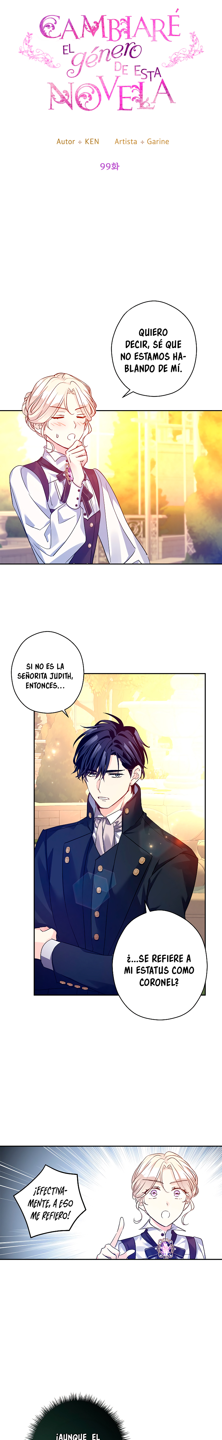 Read Cambiaré el género de esta novela Manga Online