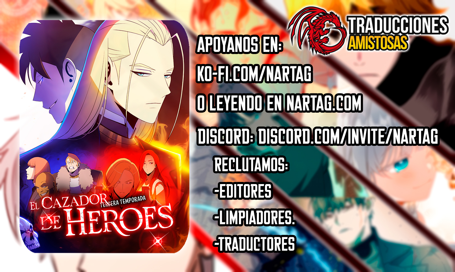 Read Cazador de Heroes Manga Online