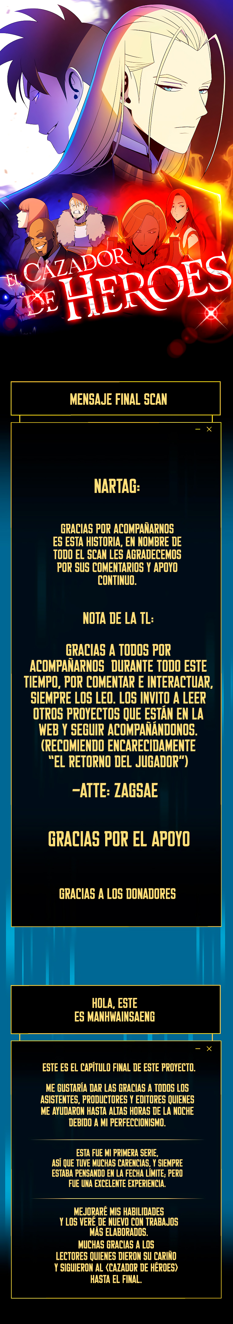 Read Cazador de Heroes Manga Online