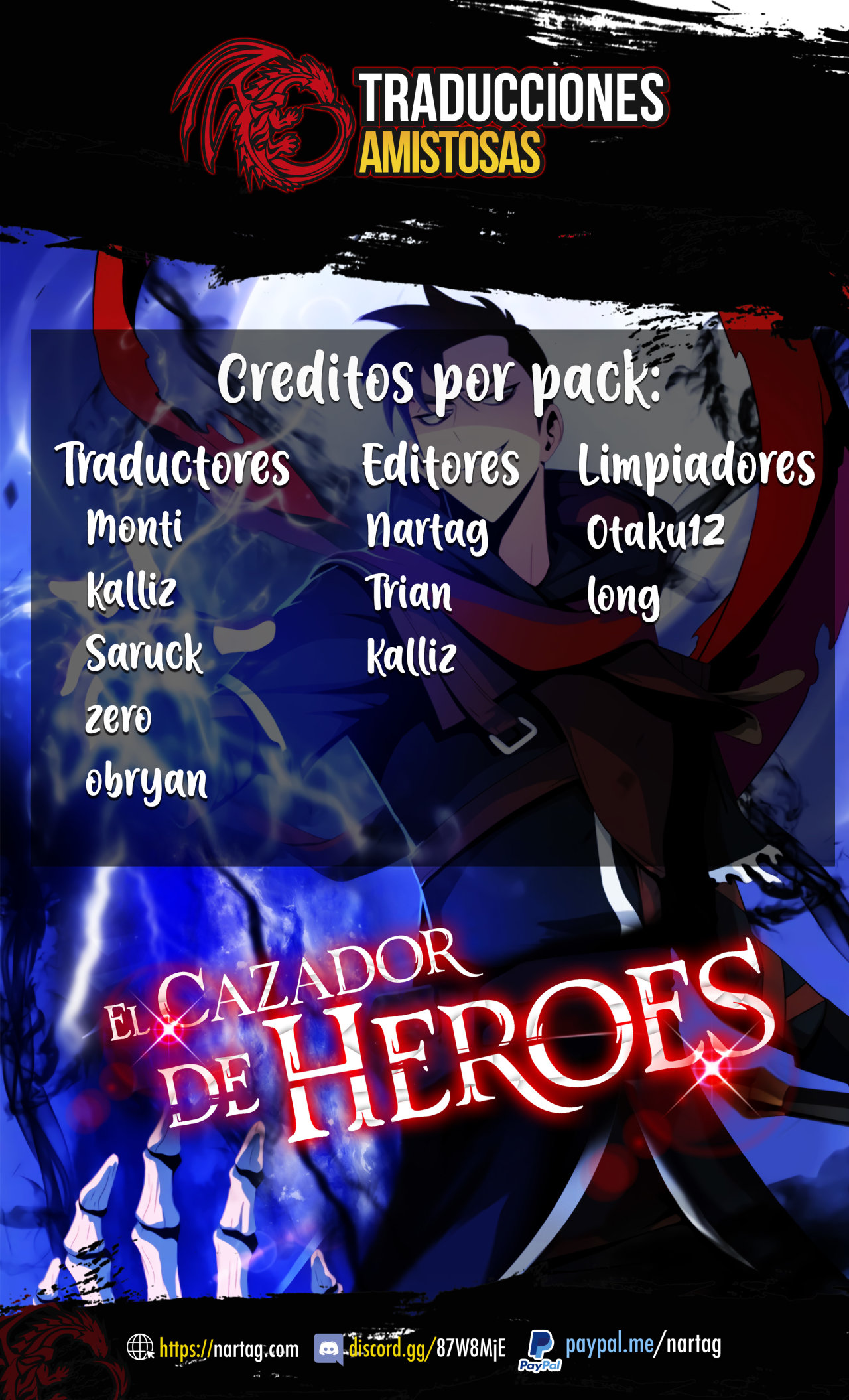 Read Cazador de Heroes Manga Online