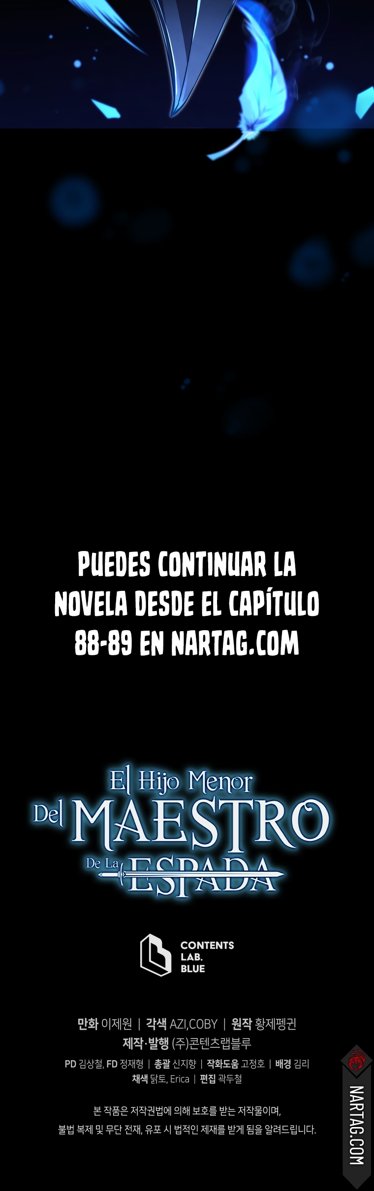 Read El hijo menor del maestro de la espada Manga Online