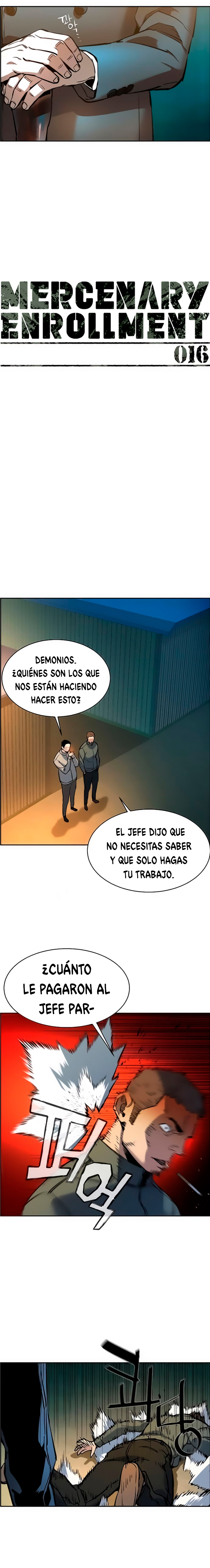 Read Inscripción de mercenarios Manga Online