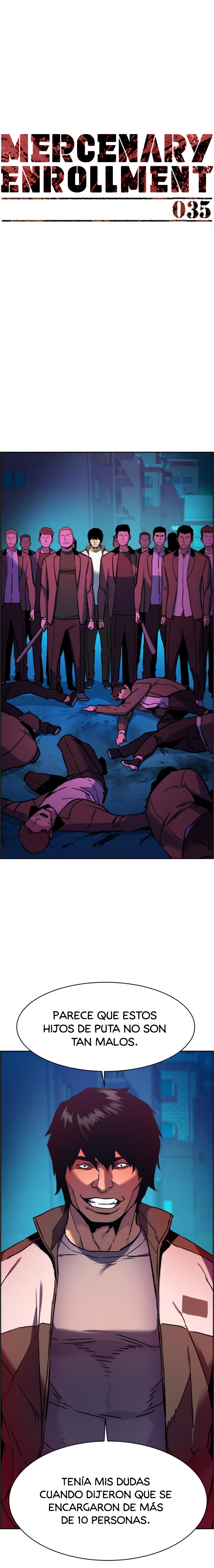 Read Inscripción de mercenarios Manga Online