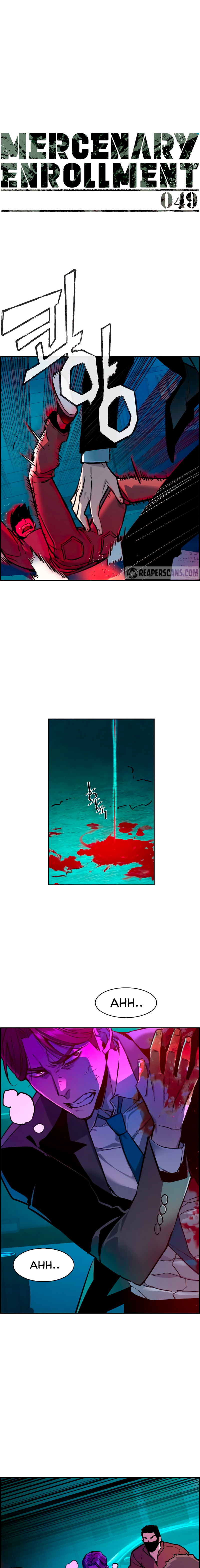 Read Inscripción de mercenarios Manga Online