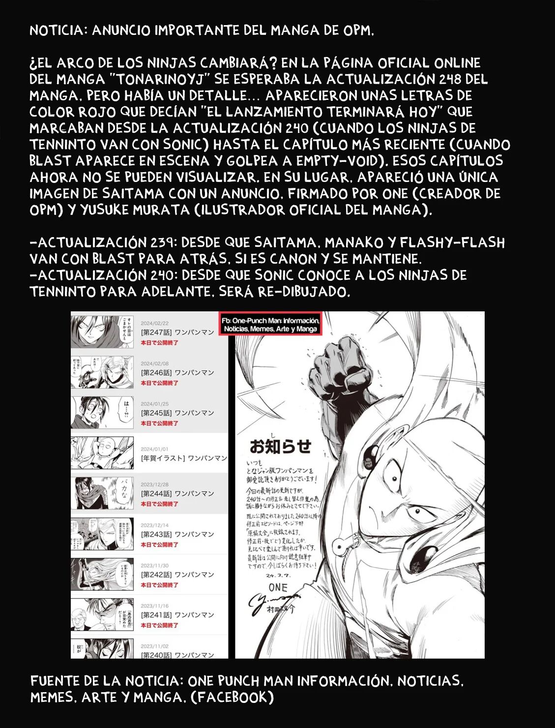 Read One Punch-Man Es Manga Online