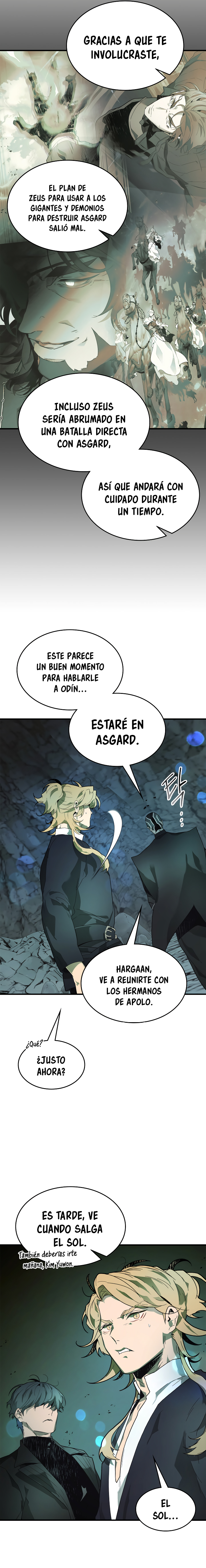 Read Subiendo de nivel junto a los Dioses Manga Online
