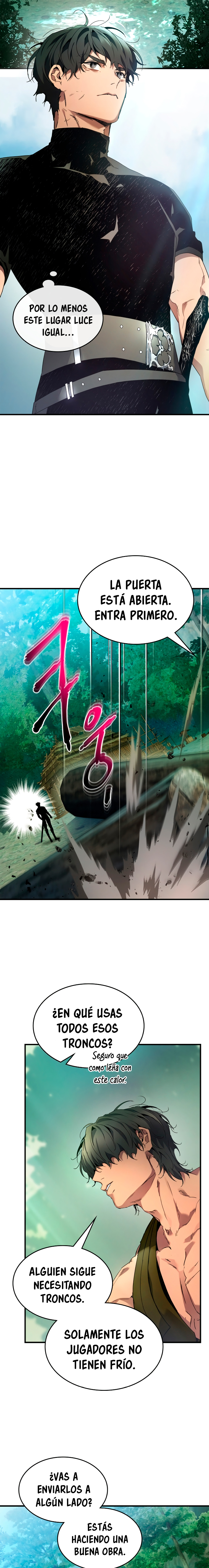 Read Subiendo de nivel junto a los Dioses Manga Online