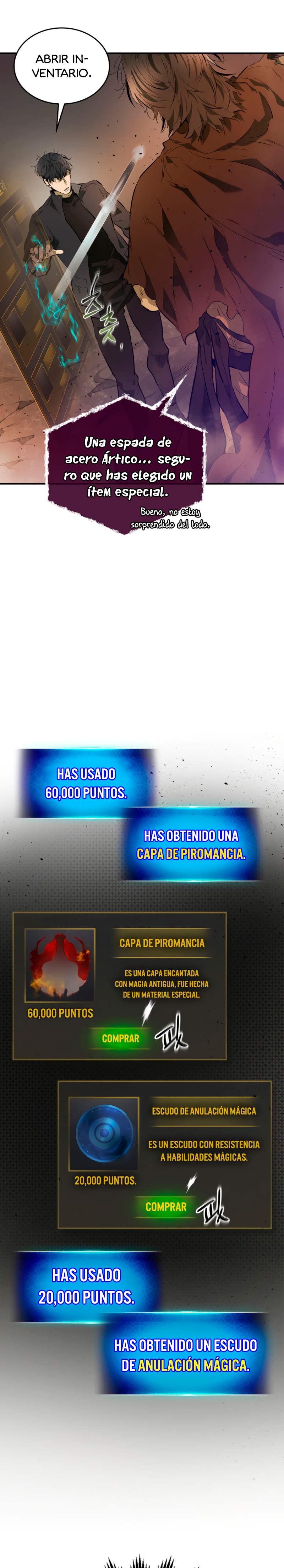 Read Subiendo de nivel junto a los Dioses Manga Online