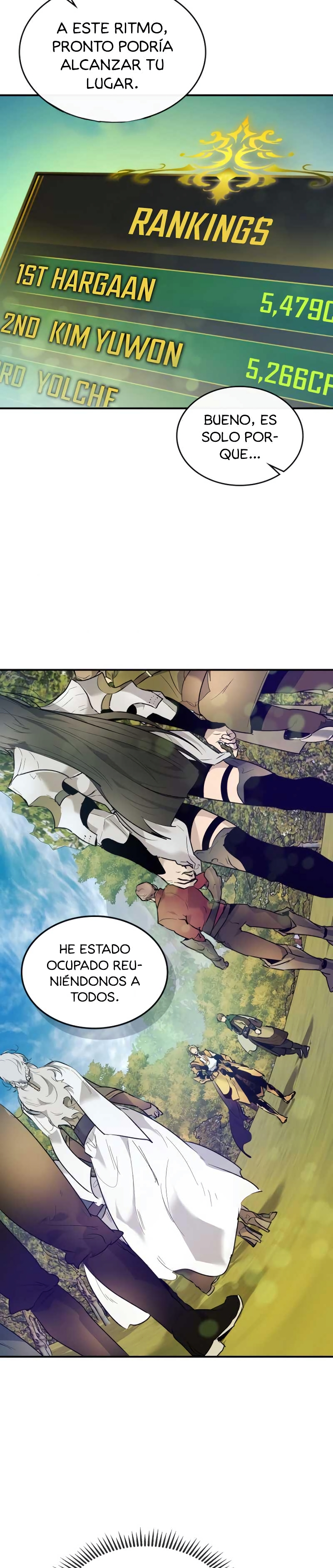 Read Subiendo de nivel junto a los Dioses Manga Online