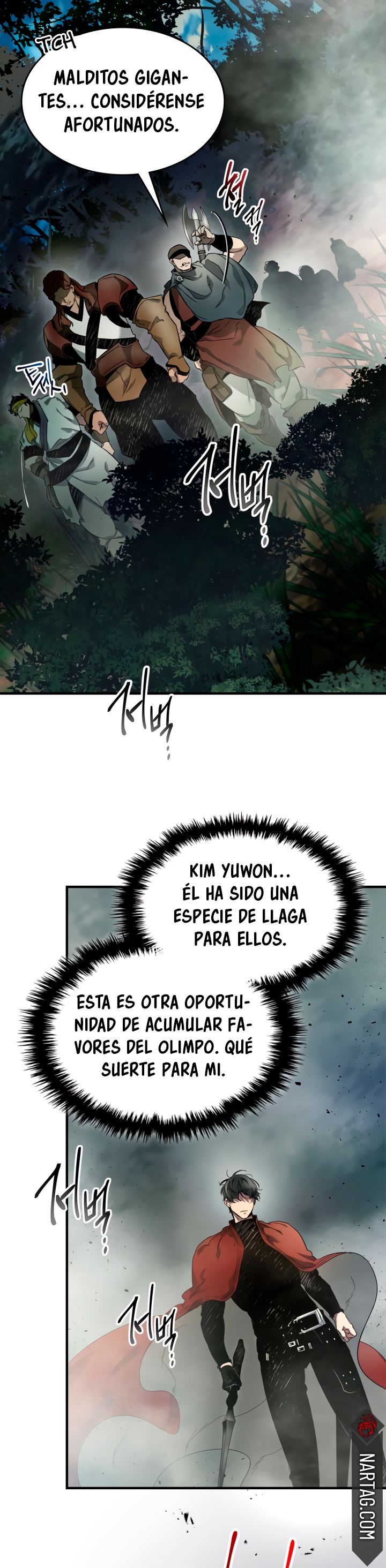 Read Subiendo de nivel junto a los Dioses Manga Online