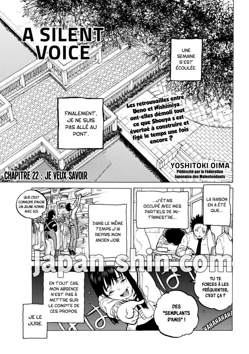 Read A Silent Voice VF Manga Online