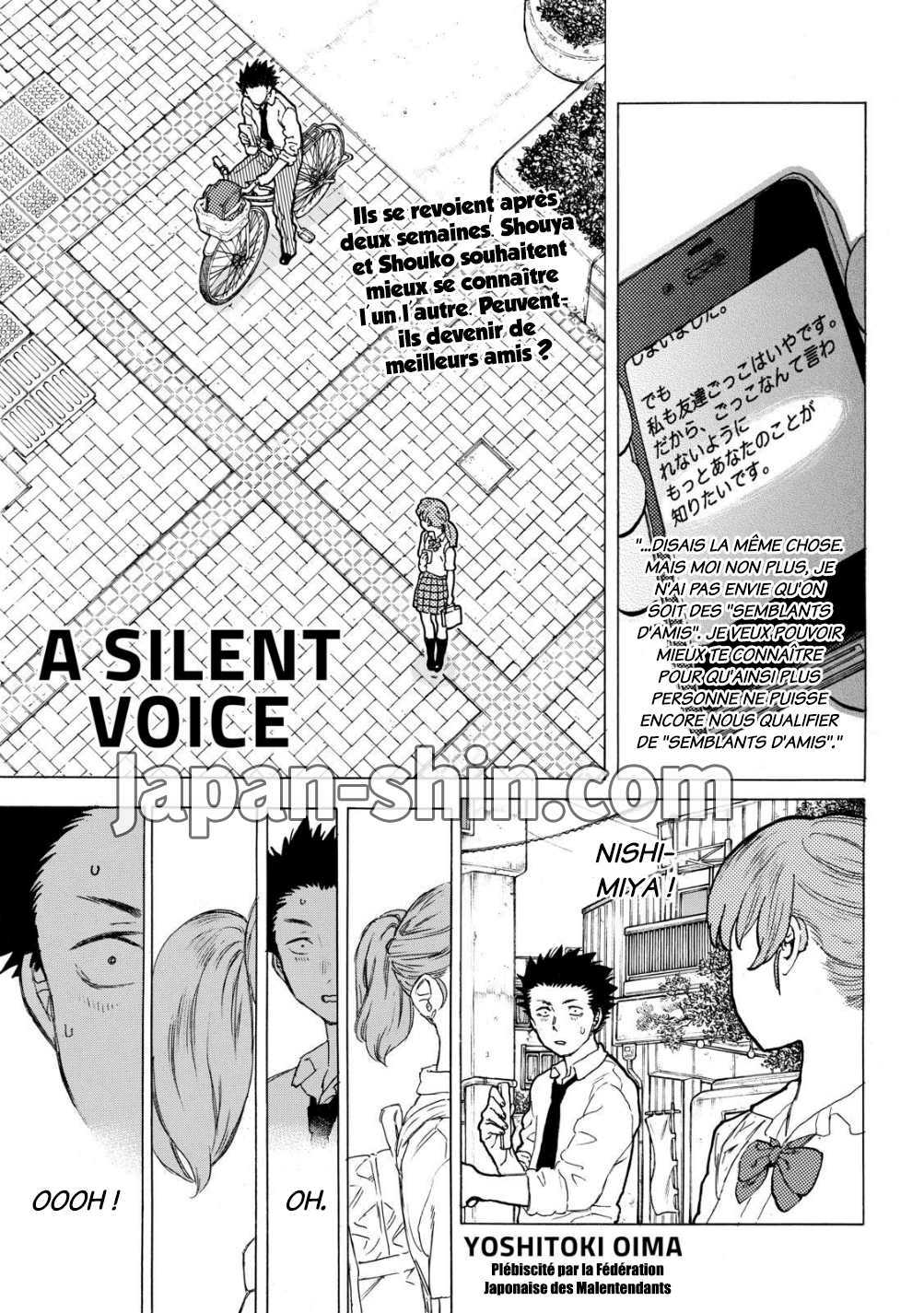 Read A Silent Voice VF Manga Online