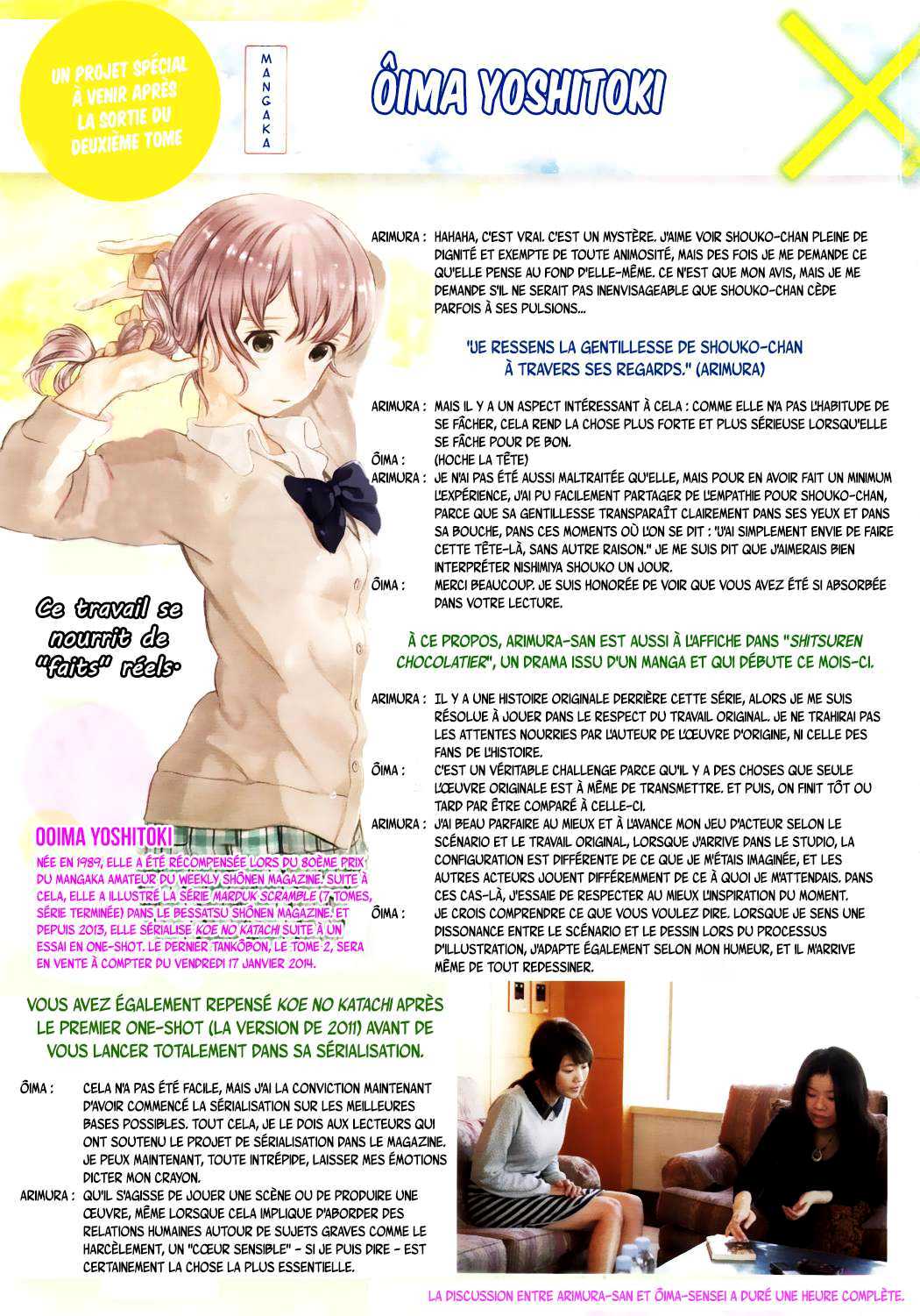 Read A Silent Voice VF Manga Online