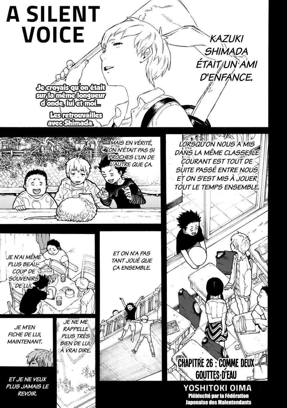 Read A Silent Voice VF Manga Online