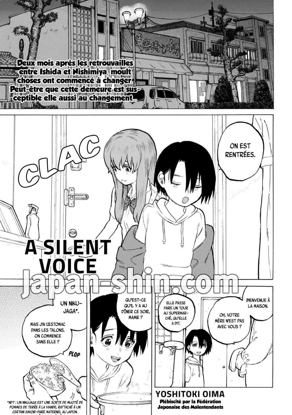 Read A Silent Voice VF Manga Online