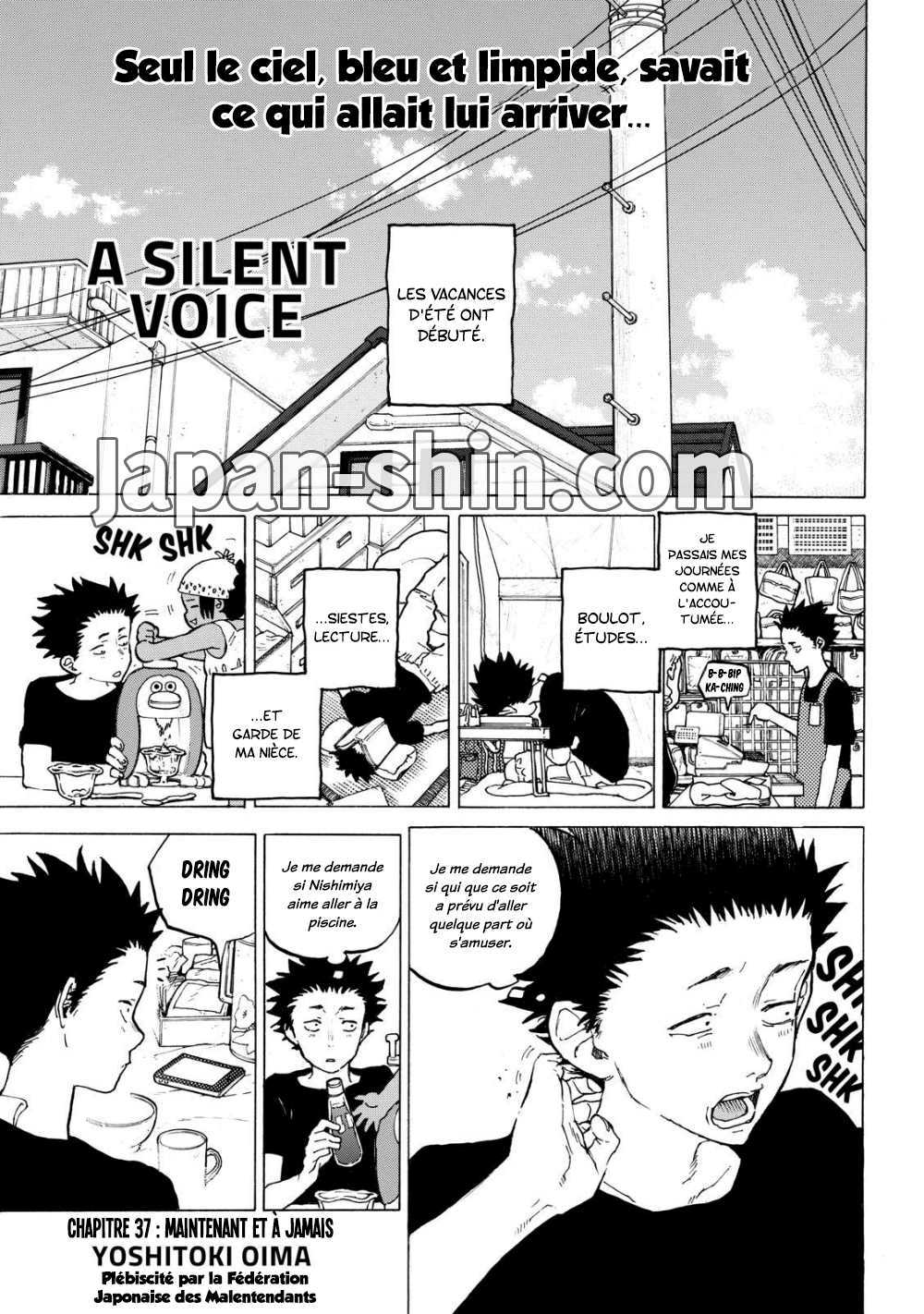 Read A Silent Voice VF Manga Online
