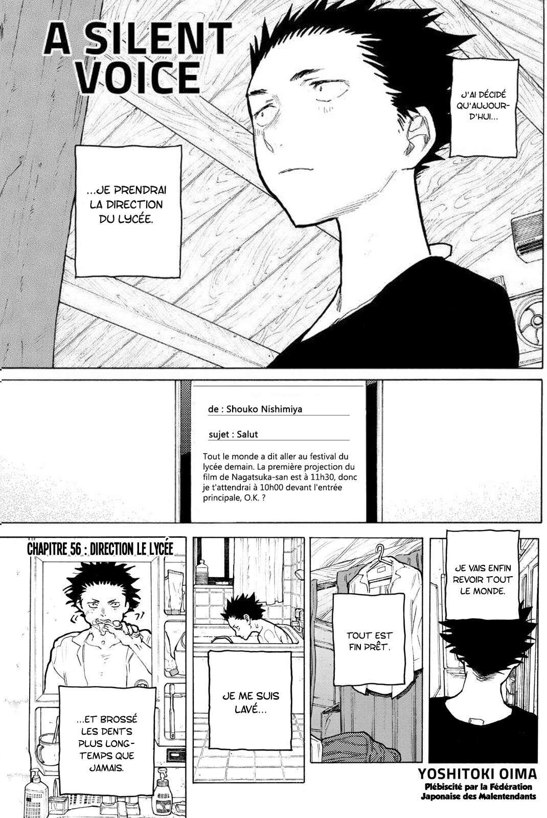 Read A Silent Voice VF Manga Online