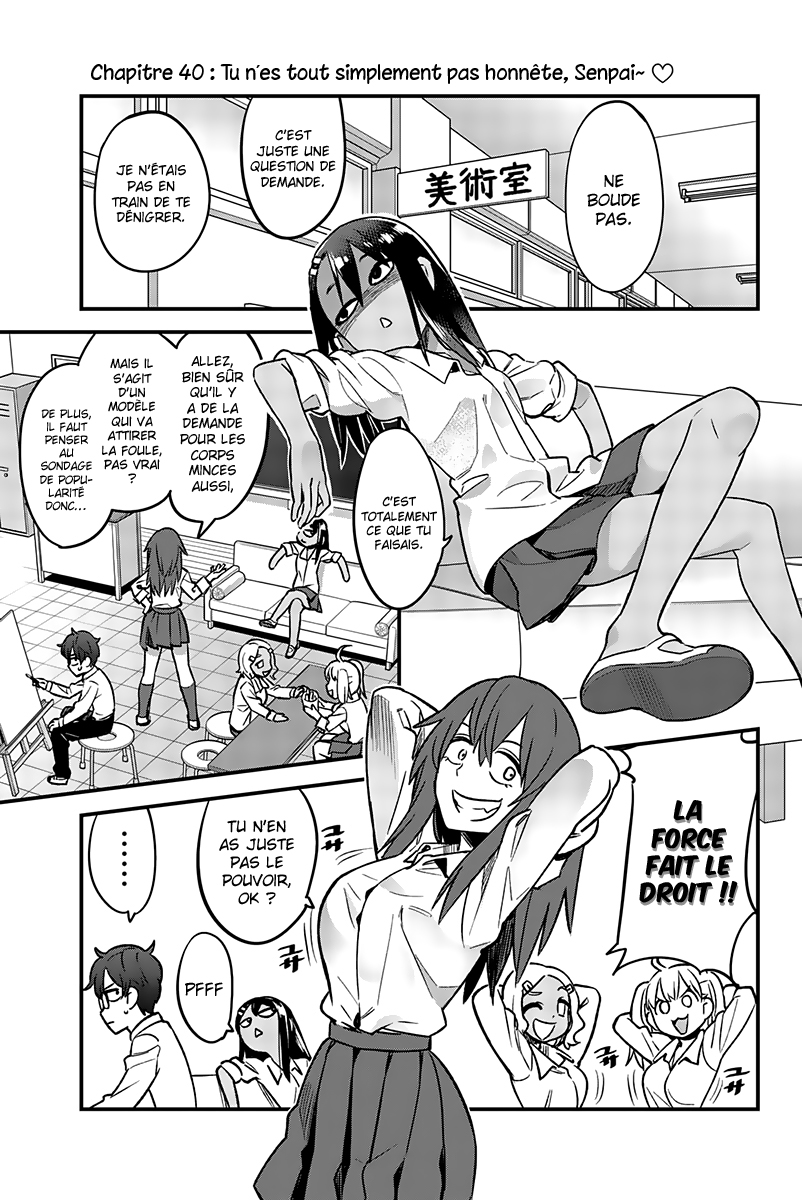 Read Arrête de me chauffer, Nagatoro vf Manga Online