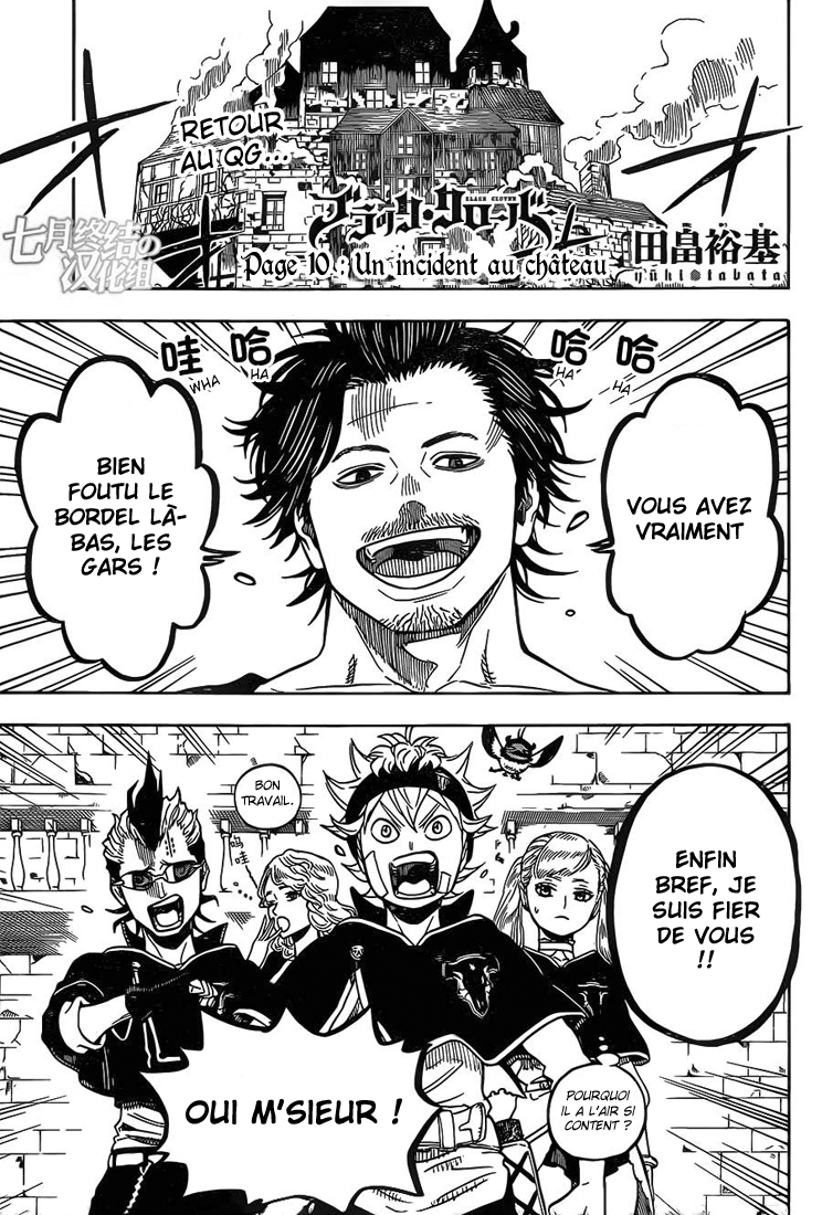 Read Black Clover vf Manga Online