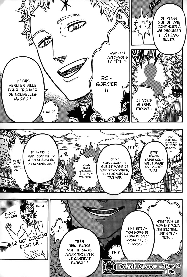 Read Black Clover vf Manga Online