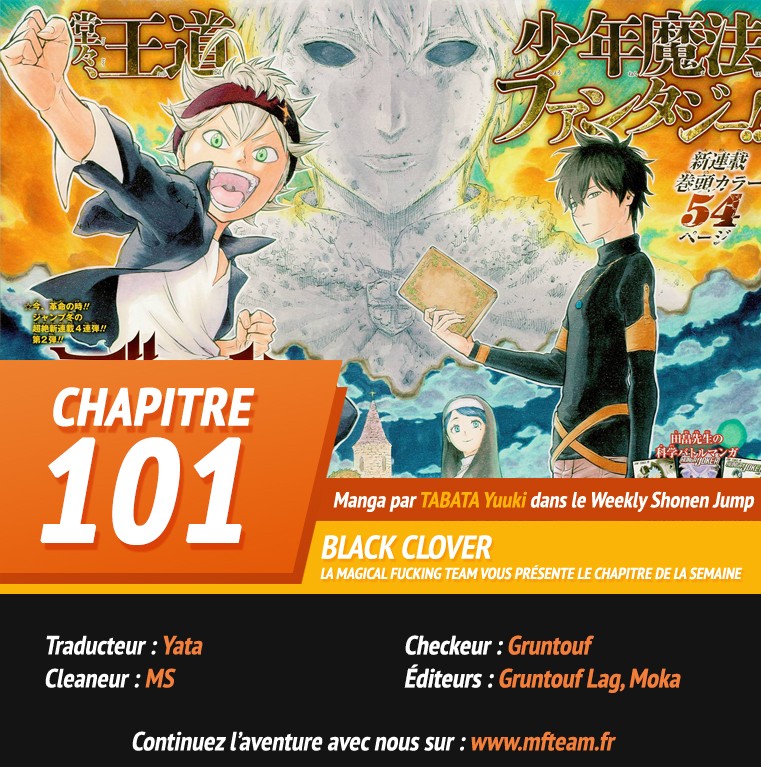 Read Black Clover vf Manga Online