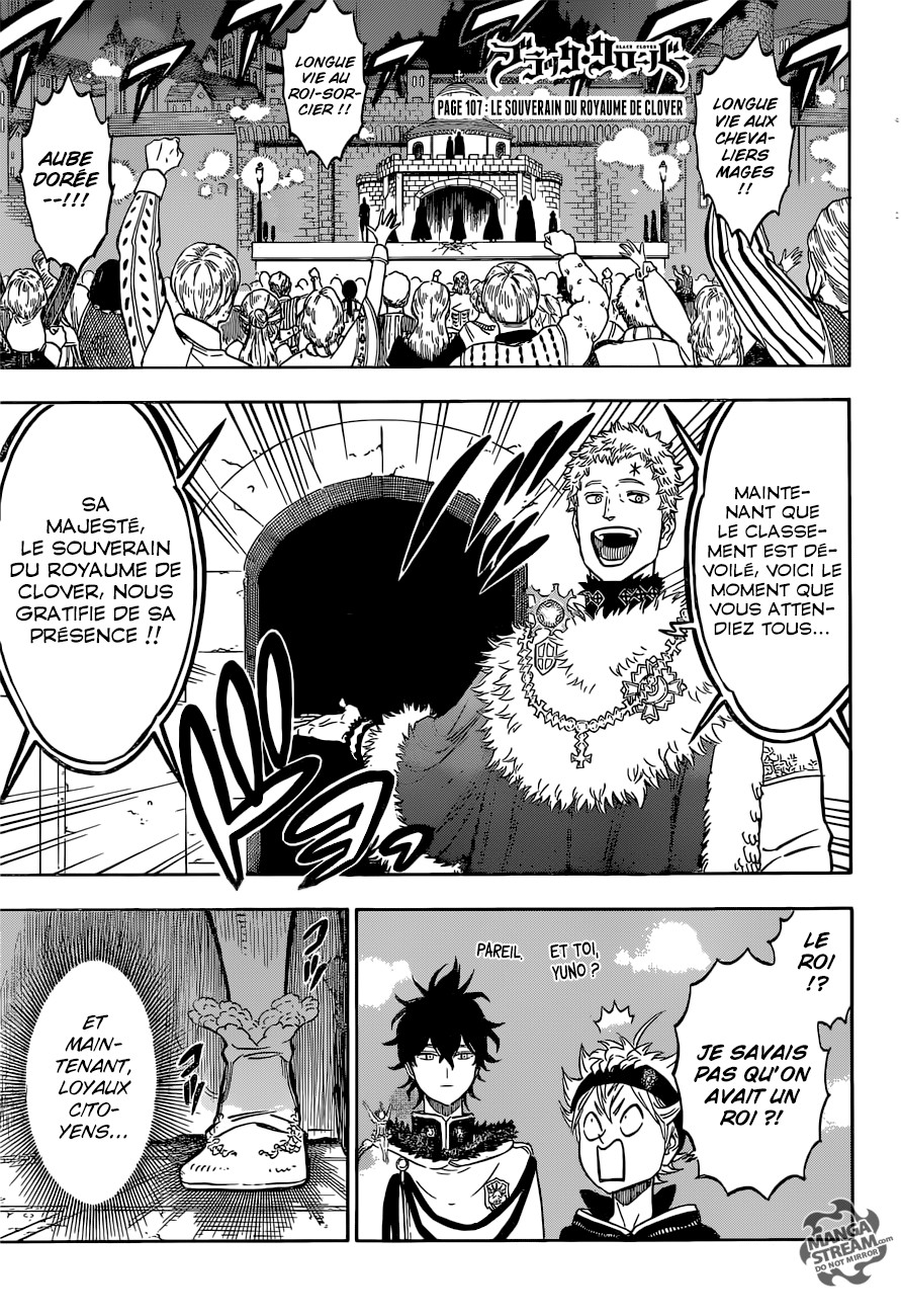 Read Black Clover vf Manga Online