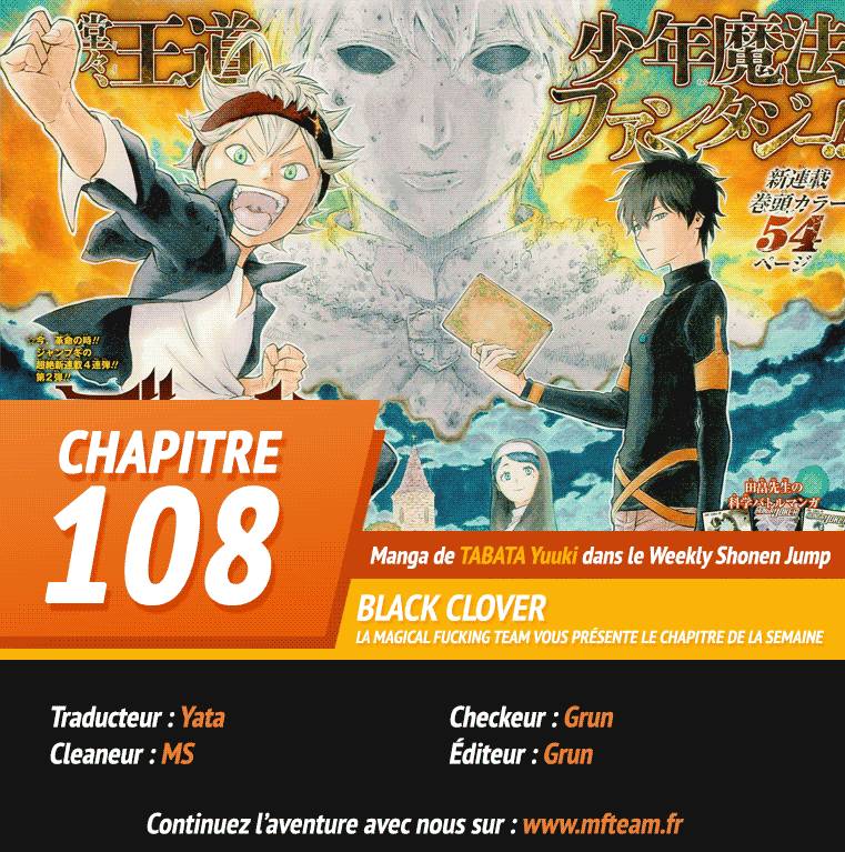 Read Black Clover vf Manga Online