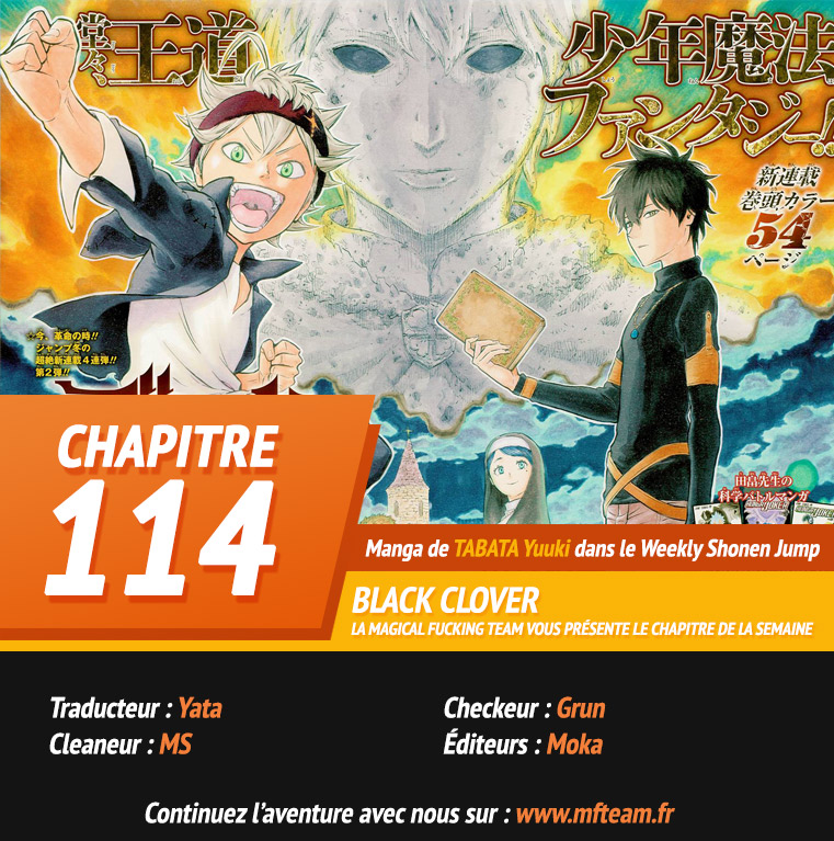 Read Black Clover vf Manga Online