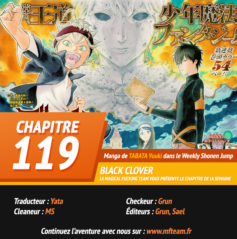 Read Black Clover vf Manga Online